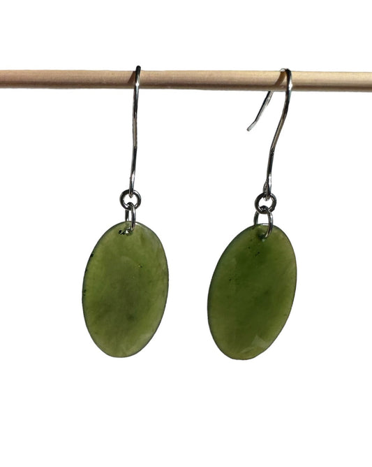 Oval Drop Earrings, 0018