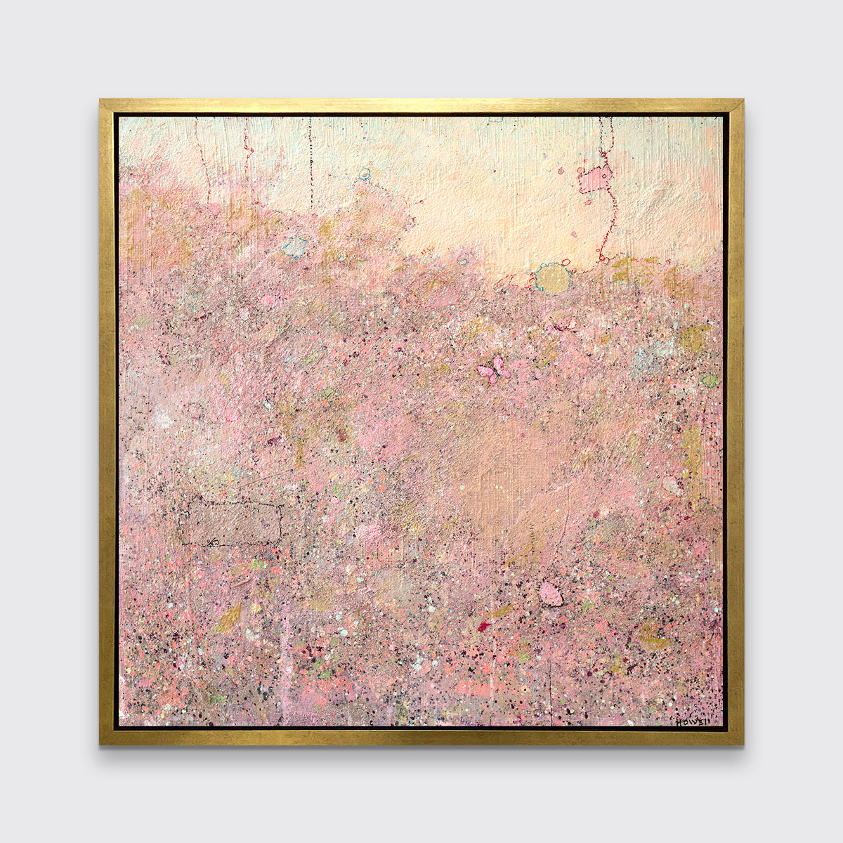 Pink Butterfly - Open Edition Canvas Print