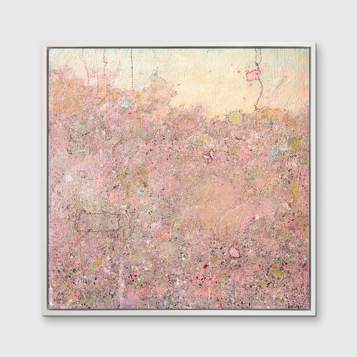 Pink Butterfly - Open Edition Canvas Print