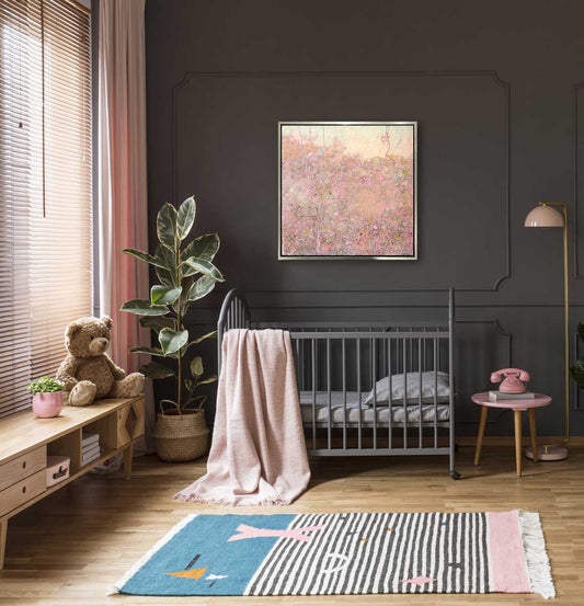 Pink Butterfly - Open Edition Canvas Print