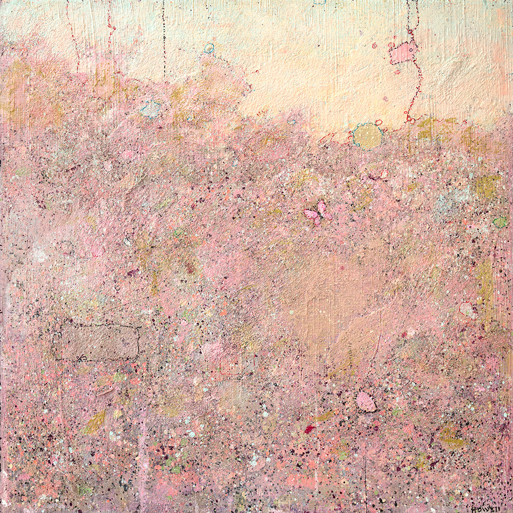 Pink Butterfly - Open Edition Canvas Print