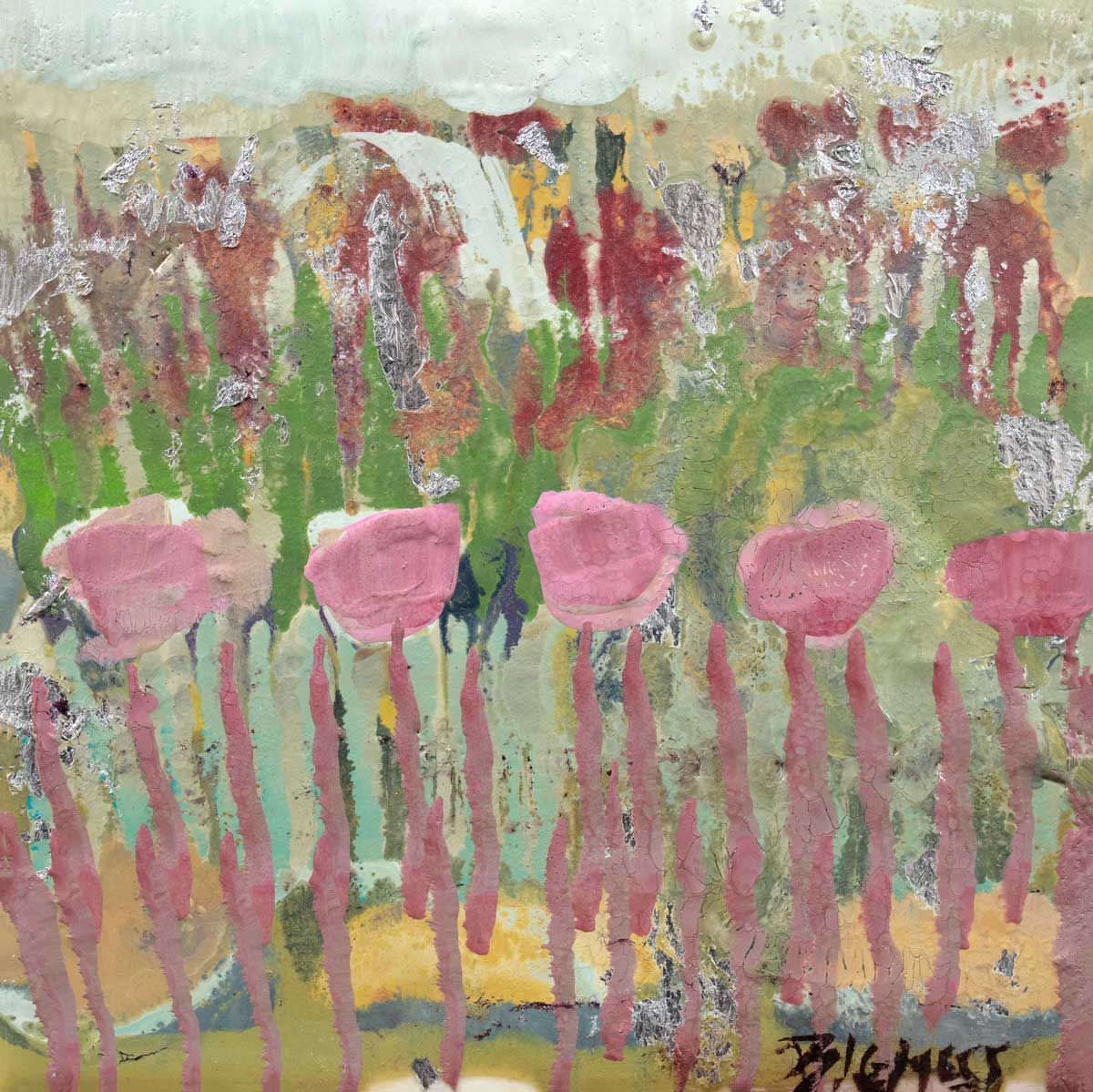 Poppies All Pink - Open Edition Canvas Print