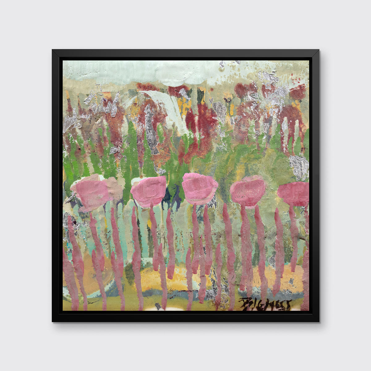 Poppies All Pink - Open Edition Canvas Print