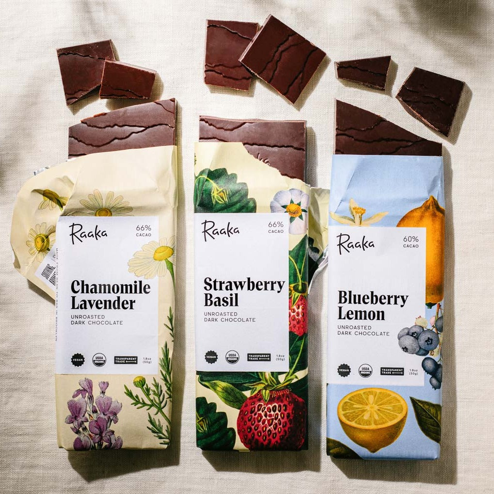 Botanical Collection Box - Raaka Chocolate