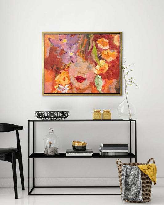 Redhead - Open Edition Canvas Print