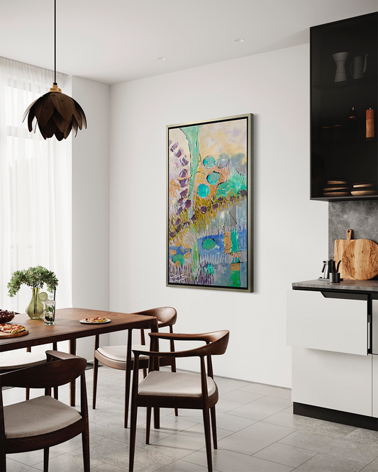 River Walk - Open Edition Canvas Print