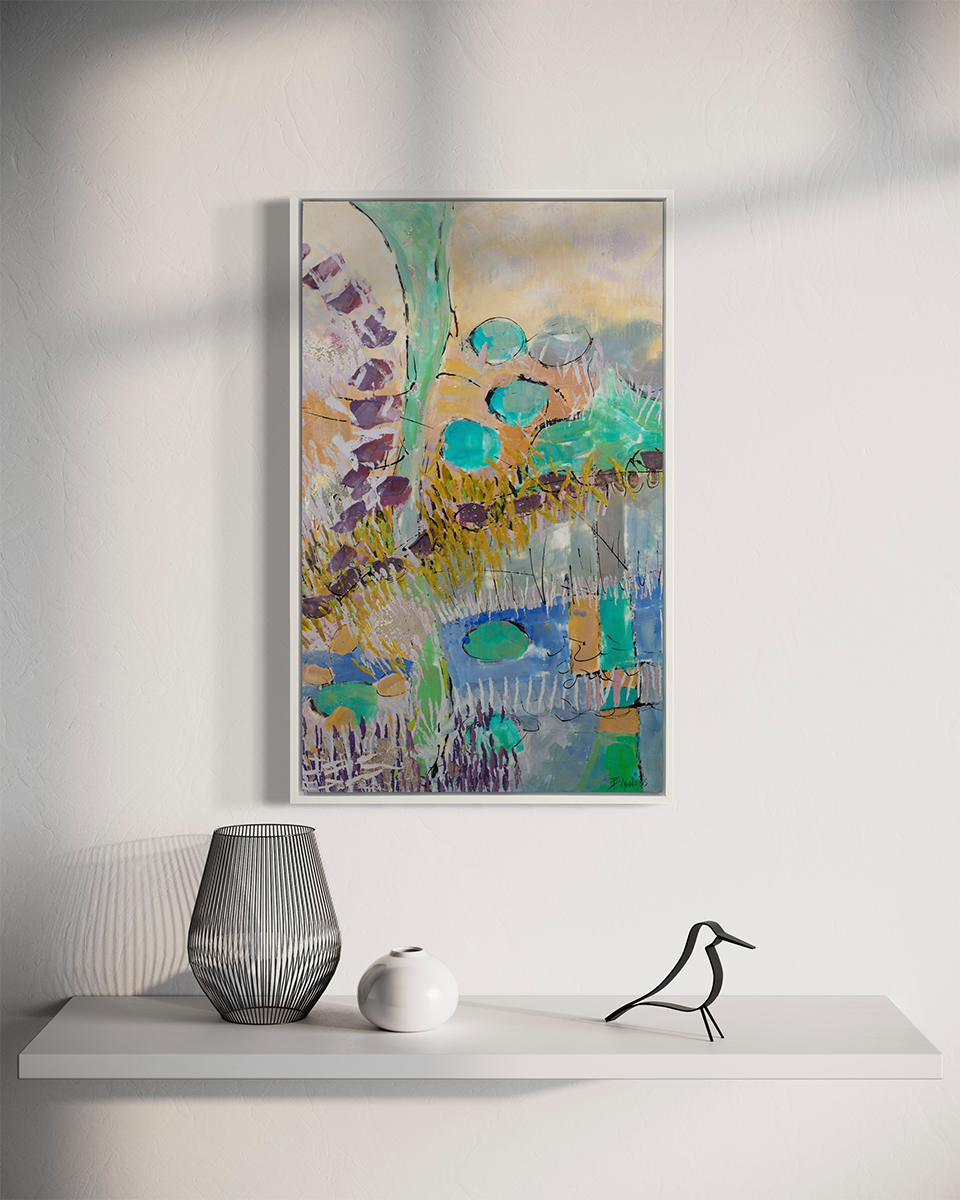 River Walk - Open Edition Canvas Print