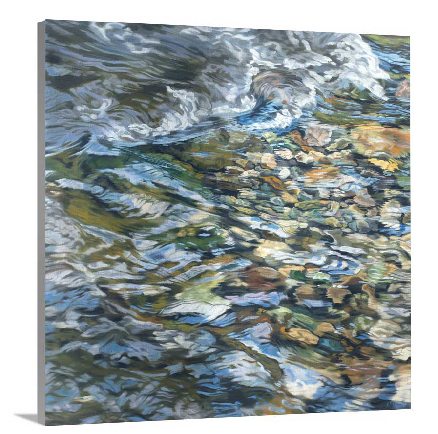 Riverbed 3 - Limited Edition Canvas Print