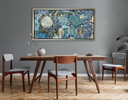 Rocky River 8 - Limited Edition Canvas Print