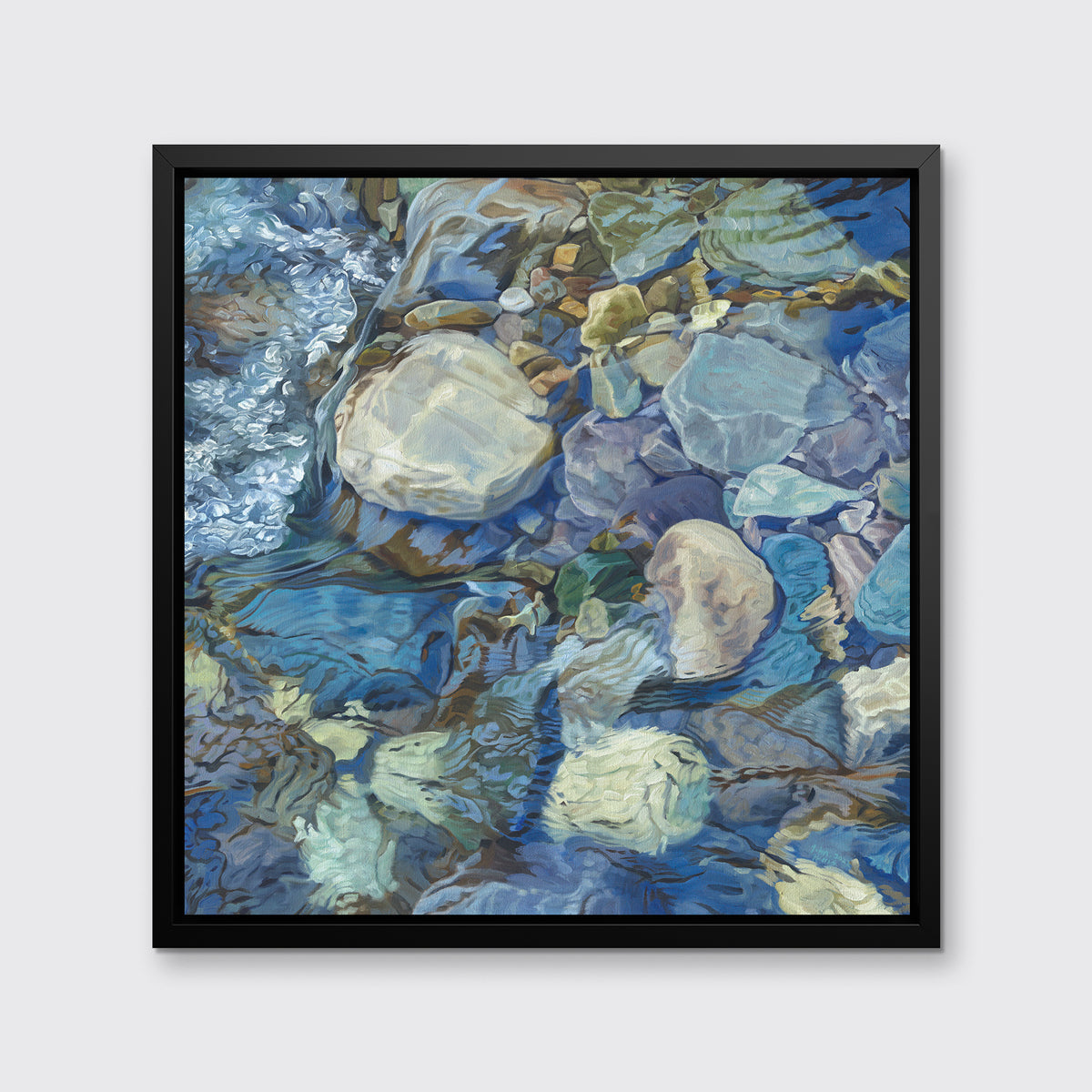 Rocky River 9 - Limited Edition Canvas Print