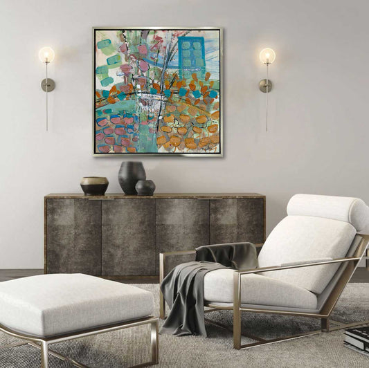 Rooftop Gardens - Open Edition Canvas Print