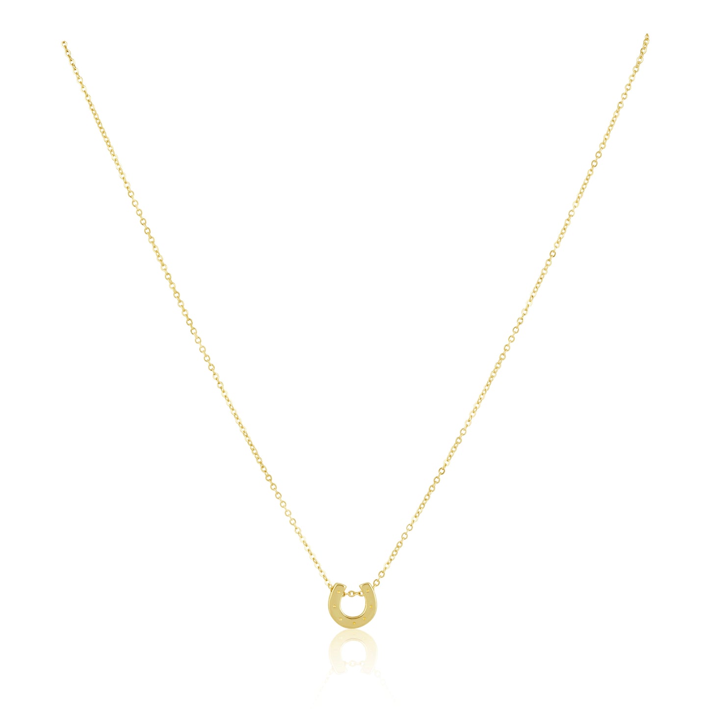 Mini Maddox Horseshoe Necklace