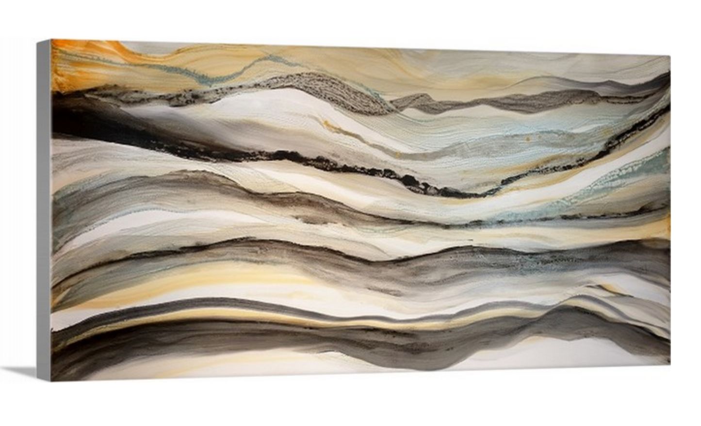Calico Tails - Open Edition Canvas Print