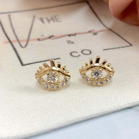 Evil Eye Stud