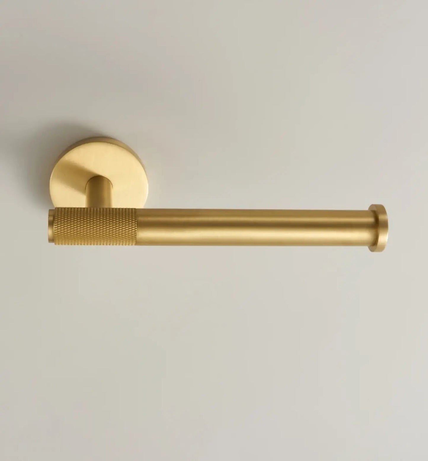 Knurled Bathroom Towel Bar - Modern Towel Bar and Bathroom Set - Toilet Paper Holder