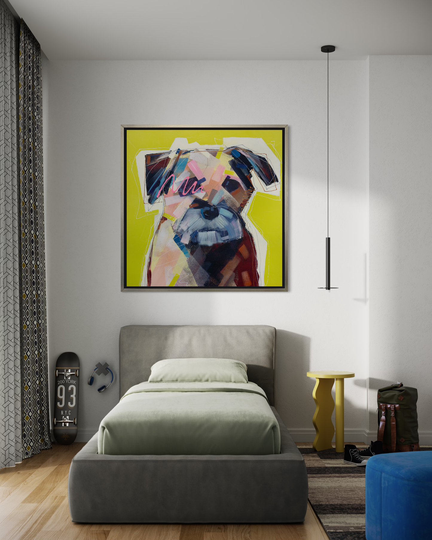 Scruffy - Limited Edition Canvas Print