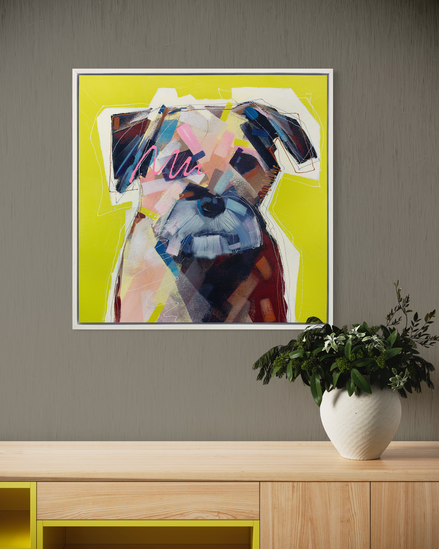 Scruffy - Limited Edition Canvas Print