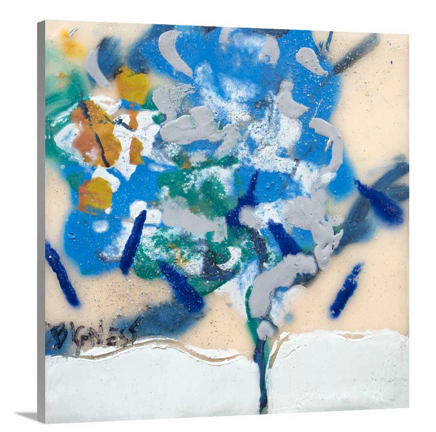 Sea Flowers I - Open Edition Canvas Print