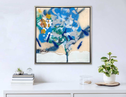 Sea Flowers I - Open Edition Canvas Print