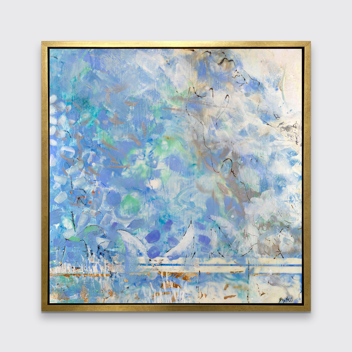 Seaside Blues - Open Edition Canvas Print