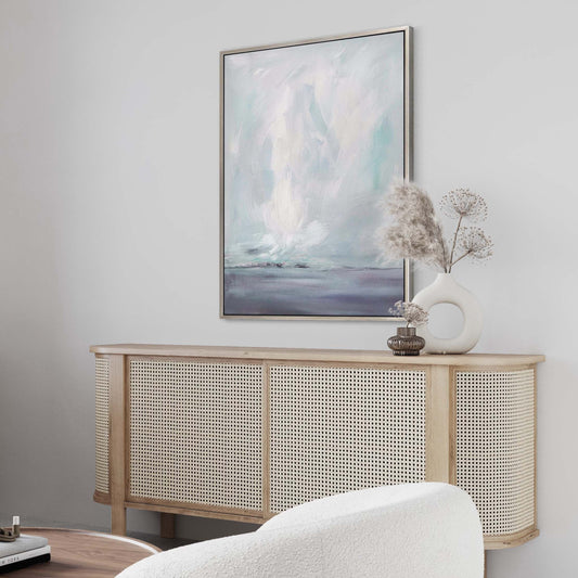 Smokey Quiet in the Distance - Canvas Print