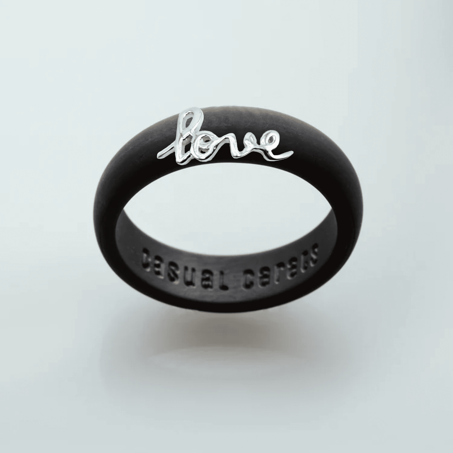 Sterling Silver Script "Love"