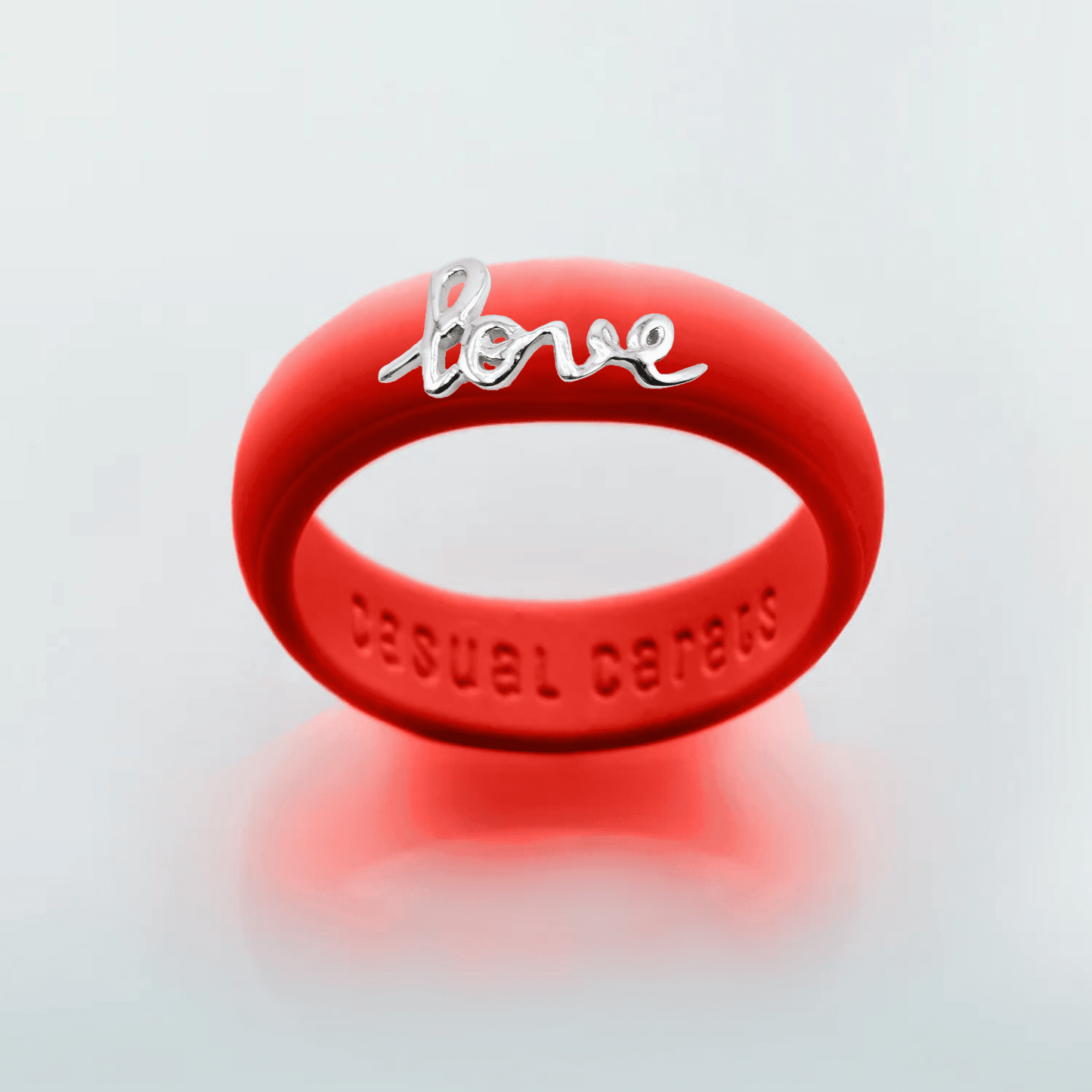 Sterling Silver Script "Love"