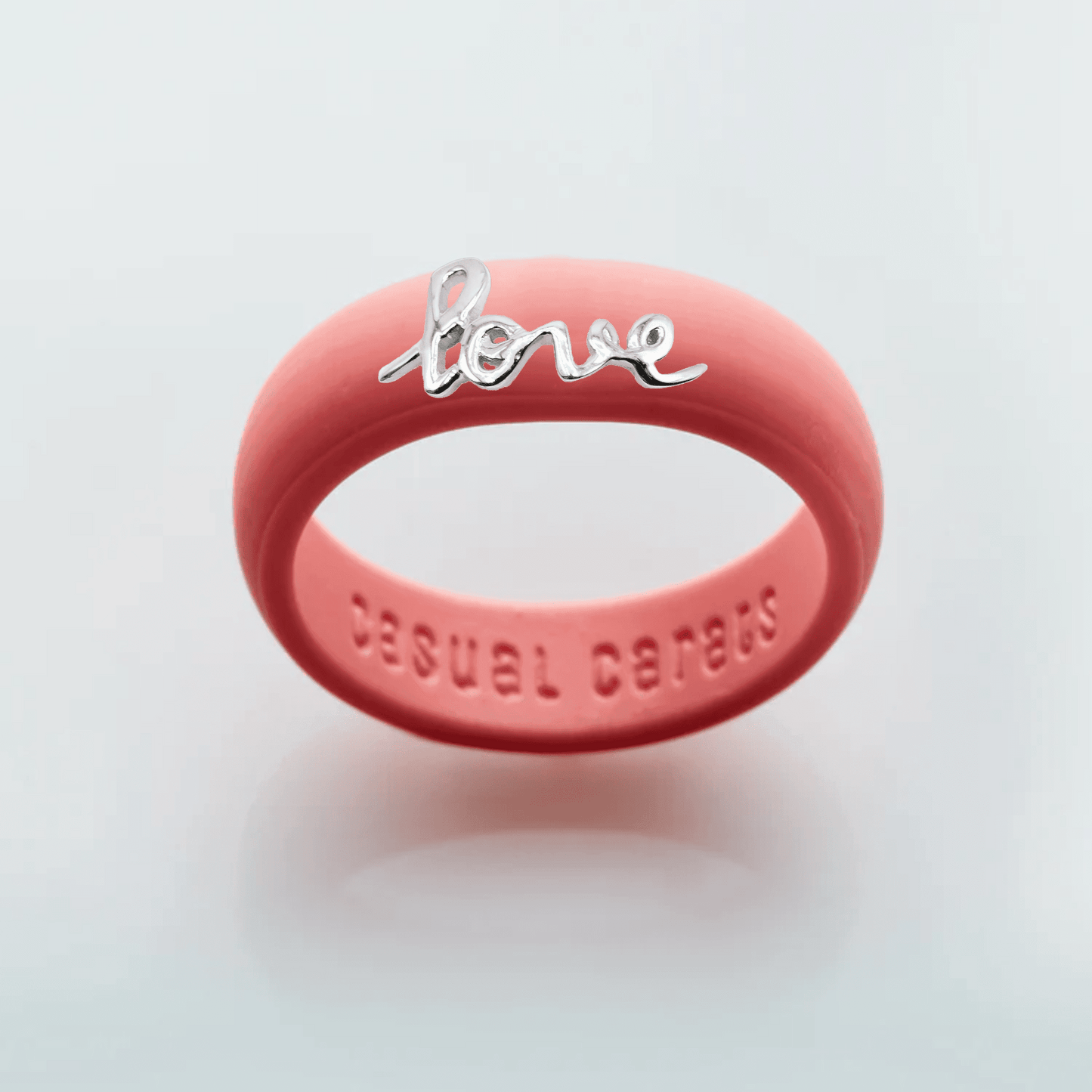 Sterling Silver Script "Love"
