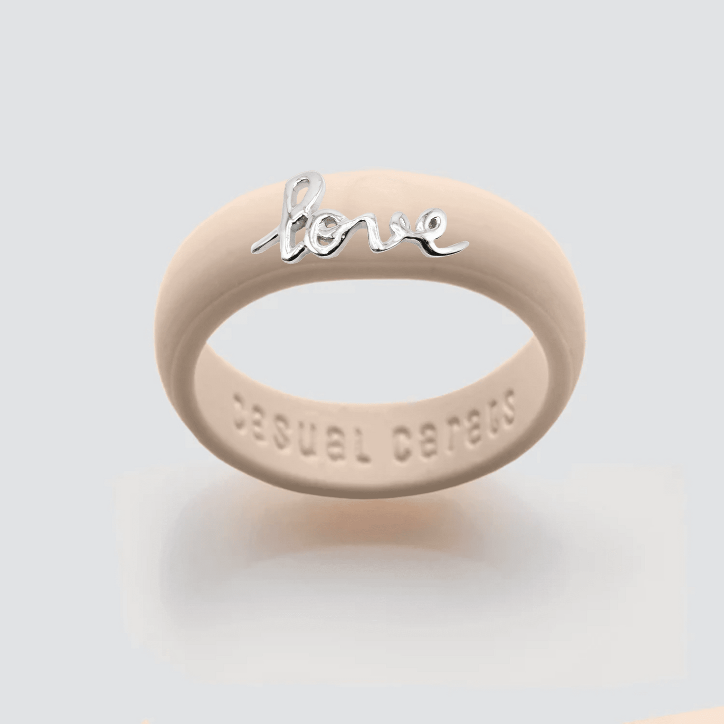 Sterling Silver Script "Love"