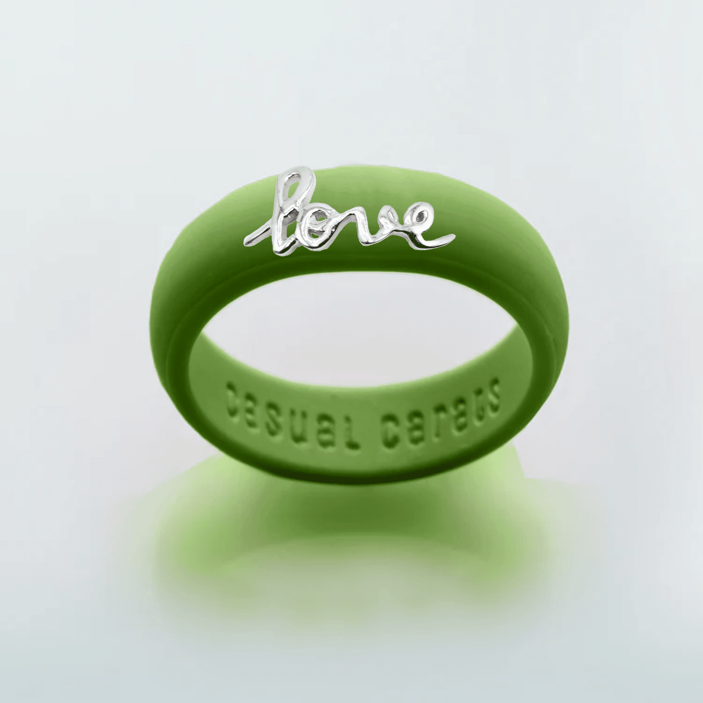 Sterling Silver Script "Love"