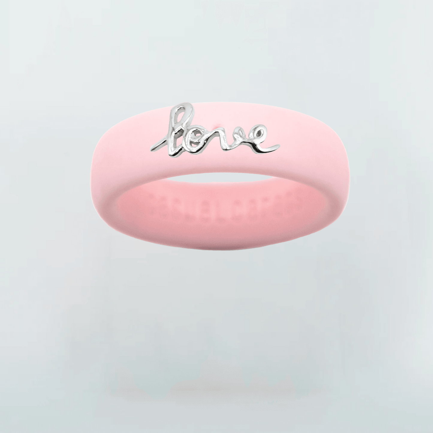 Sterling Silver Script "Love"