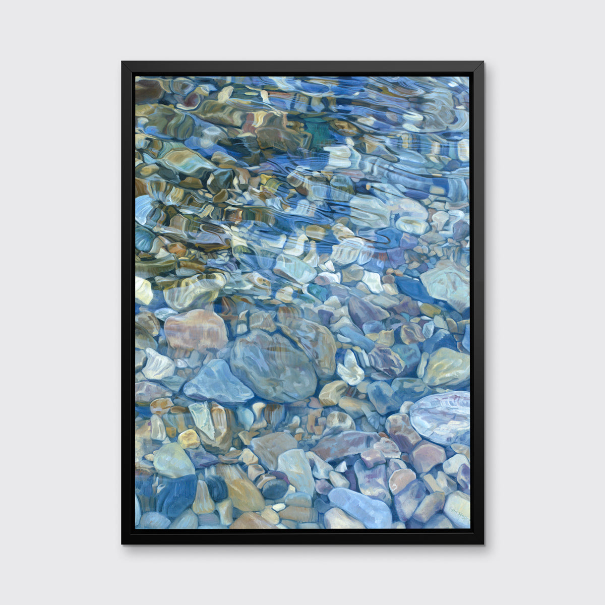 Streambed II - Open Edition Canvas Print