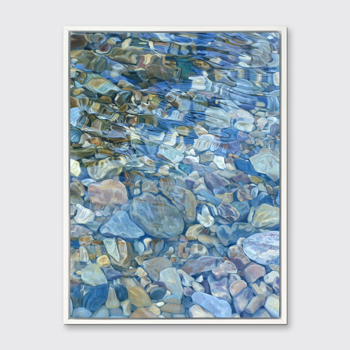 Streambed II - Open Edition Canvas Print