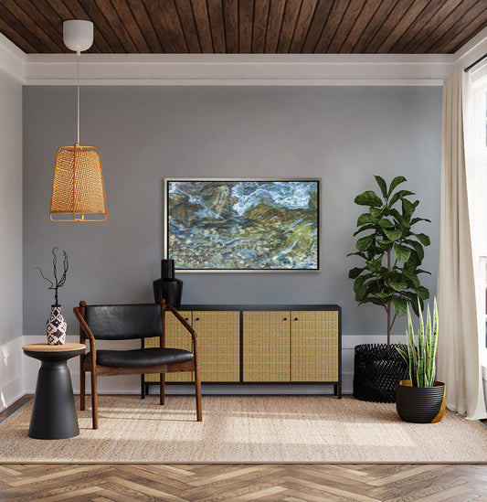 Streambed III - Limited Edition Canvas Print