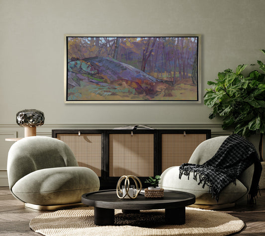 Studio View Window - Open Edition Canvas Print