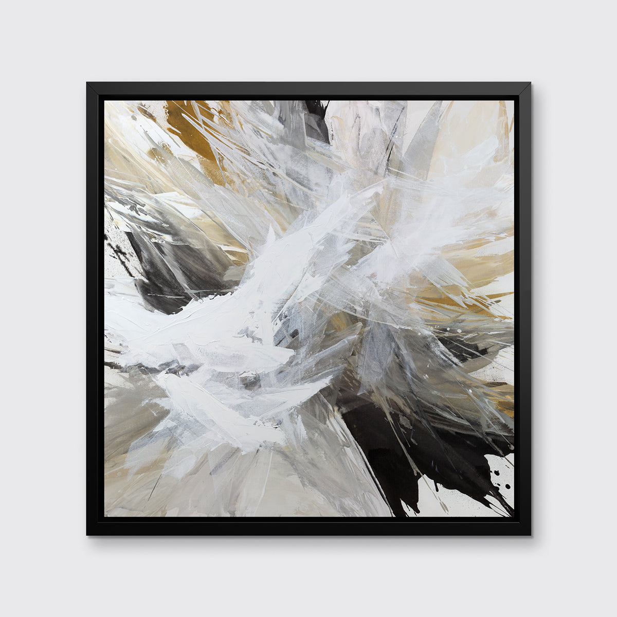 Today I Choose Palette Knives - Limited Edition Canvas Print