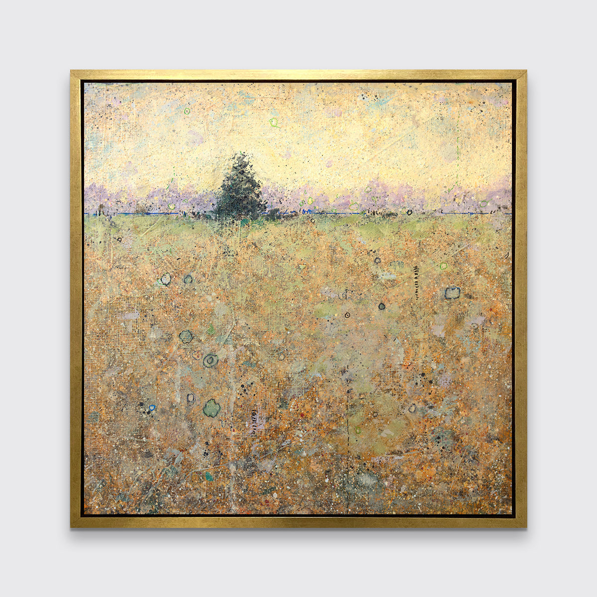 Tree (Yellow) - Open Edition Canvas Print