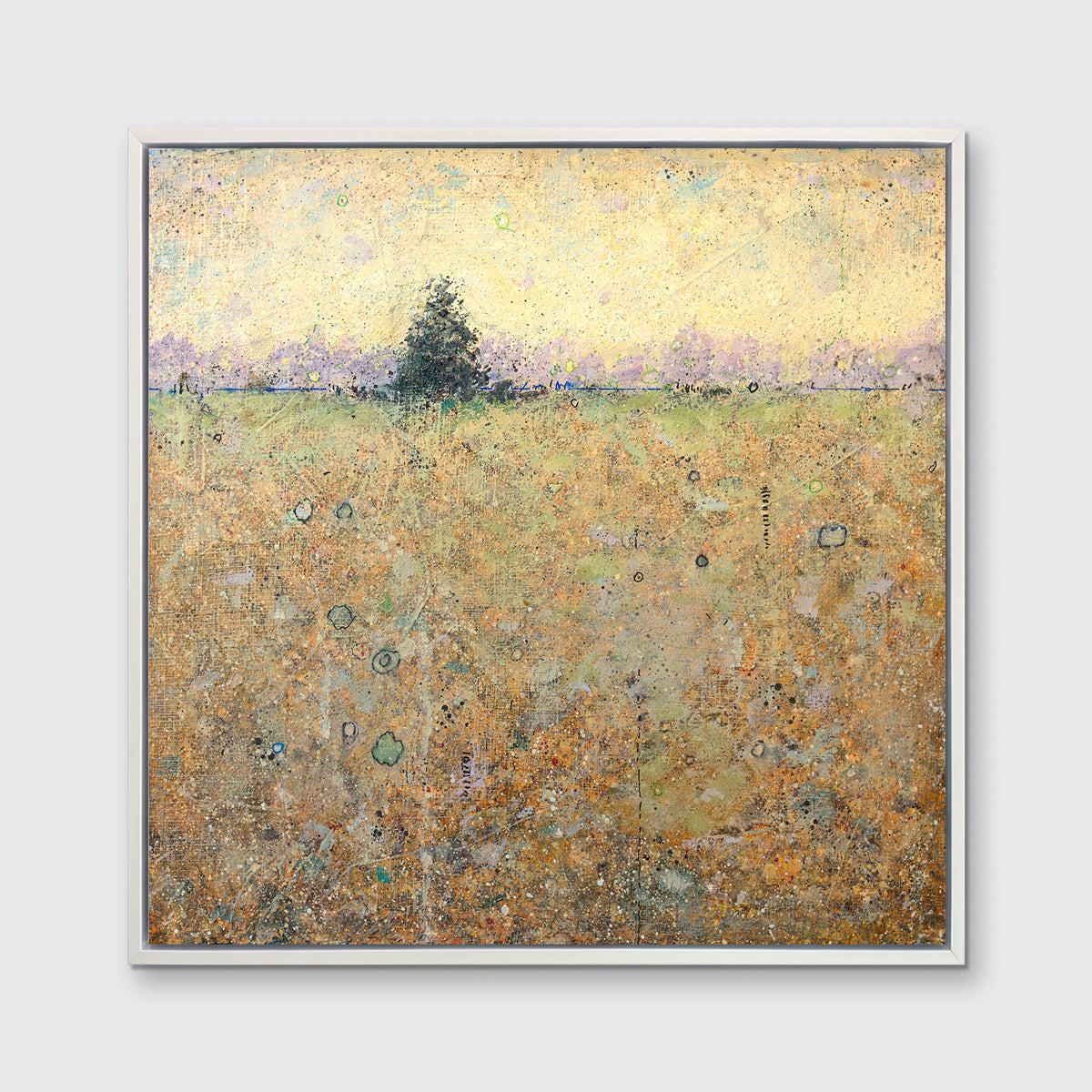 Tree (Yellow) - Open Edition Canvas Print