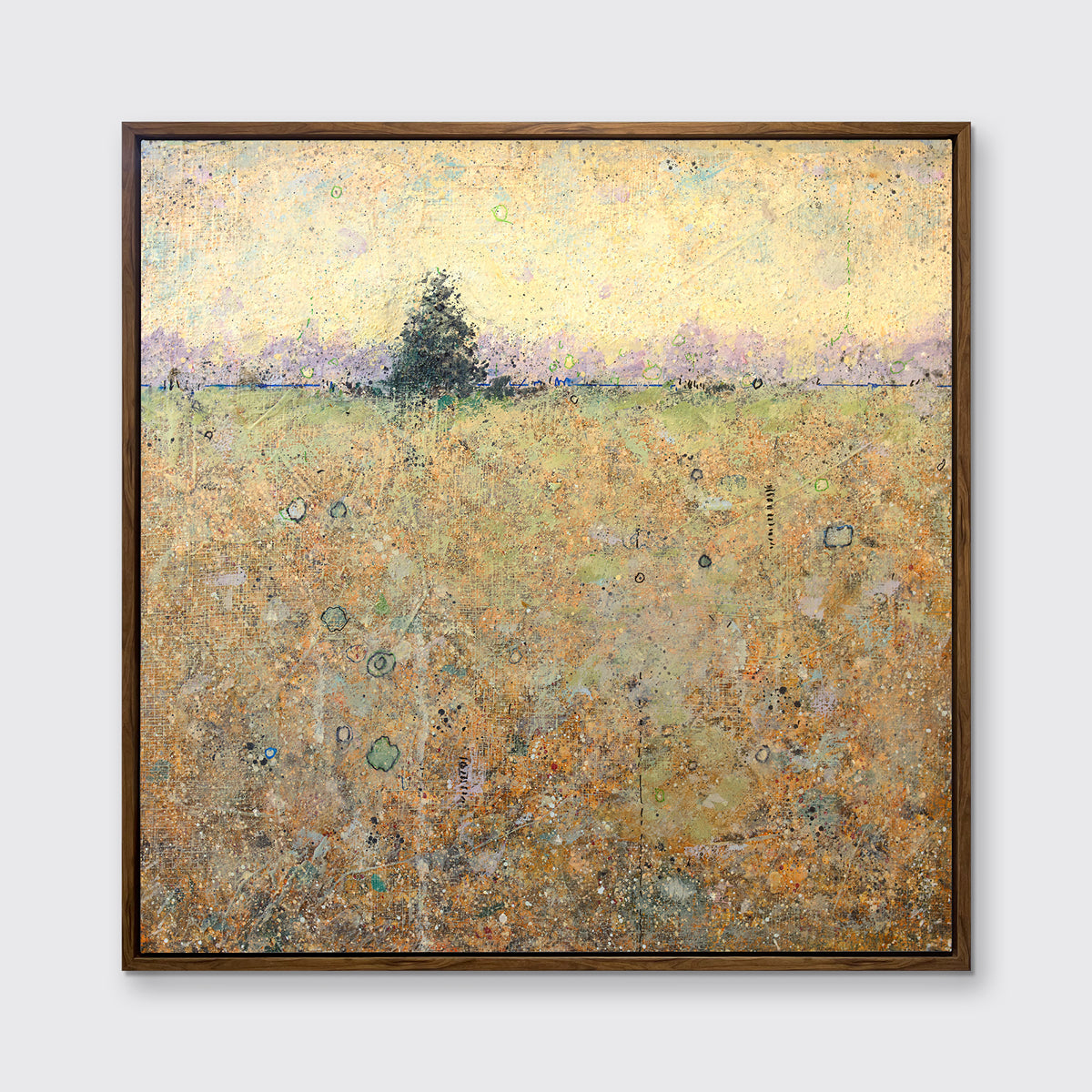 Tree (Yellow) - Open Edition Canvas Print