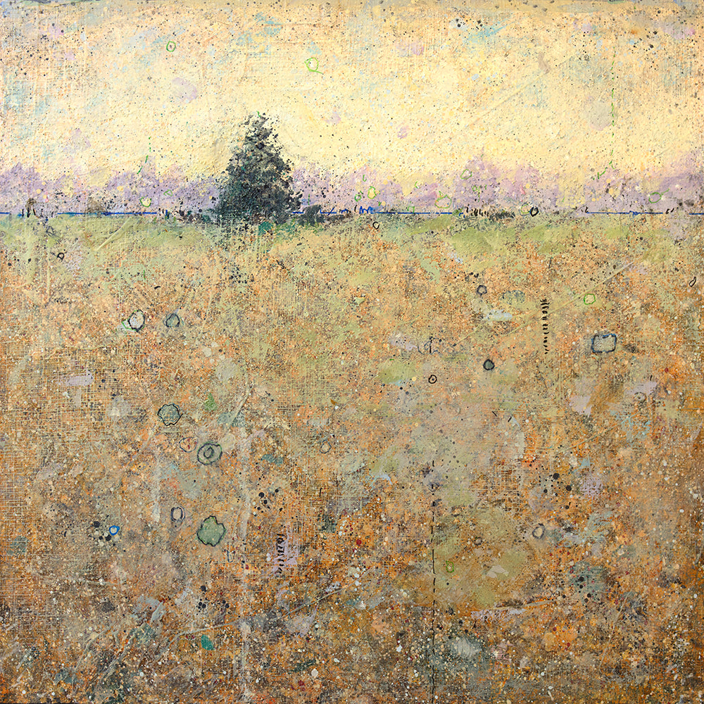 Tree (Yellow) - Open Edition Canvas Print