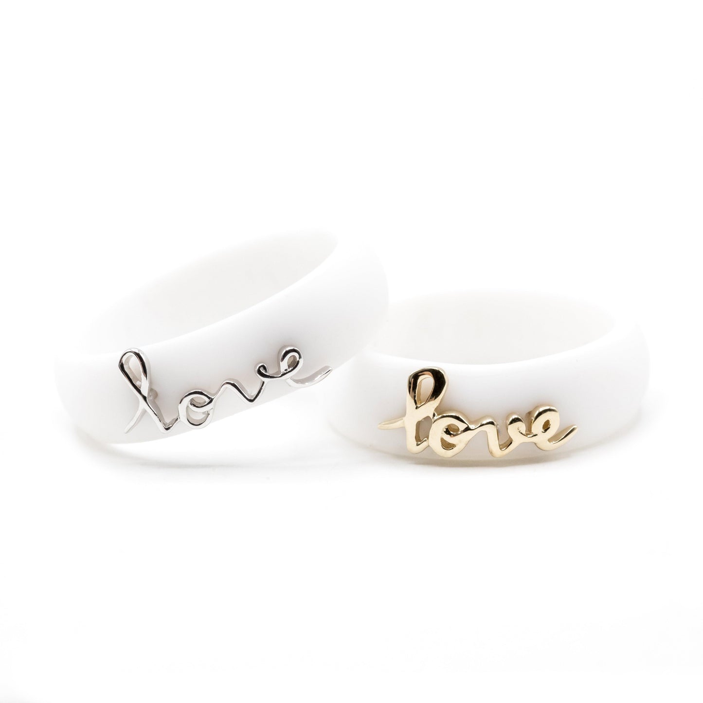Sterling Silver Script "Love"