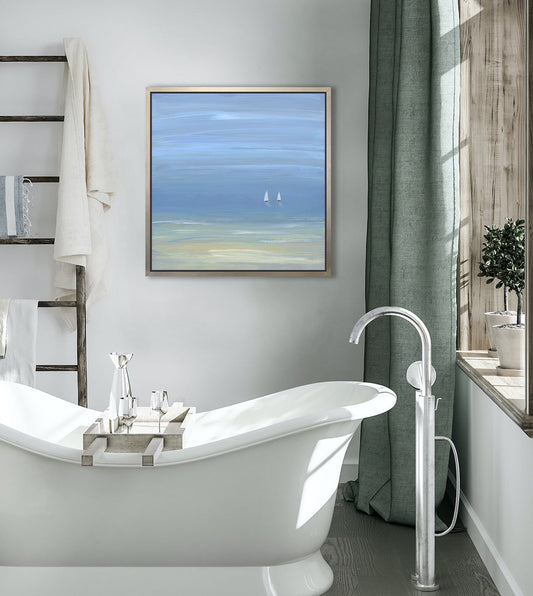 Two's Company - Open Edition Canvas Print