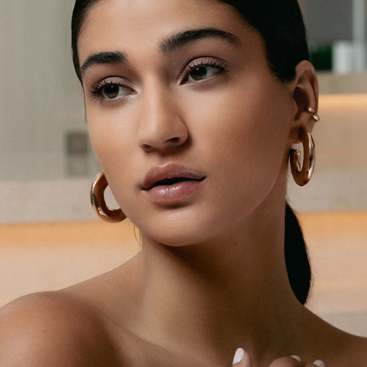 Emma Gold Hoops