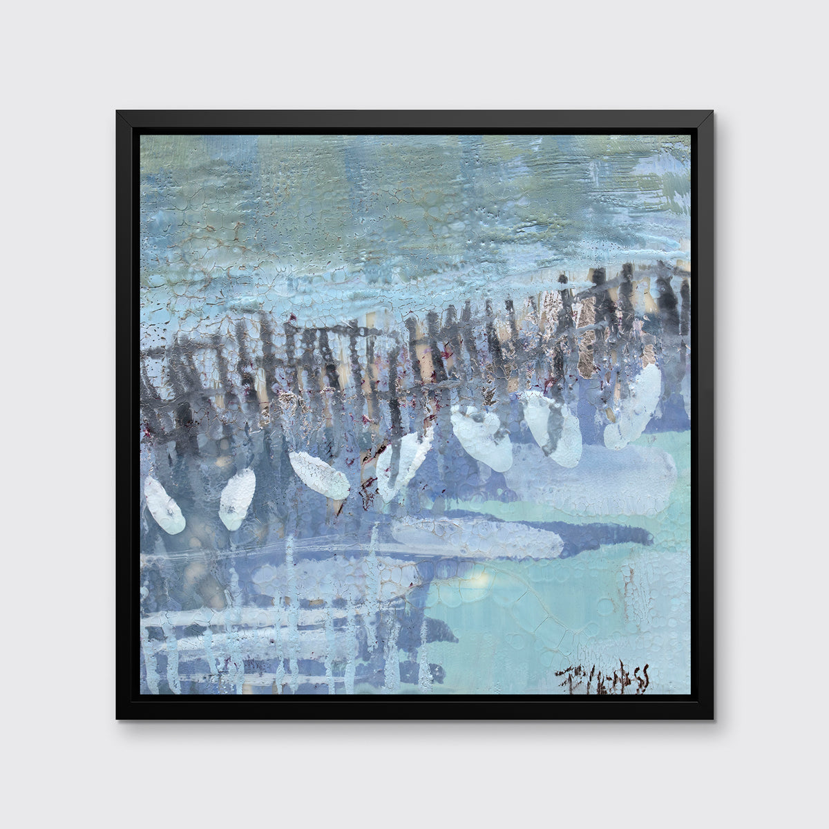Water Front Blues - Open Edition Canvas Print
