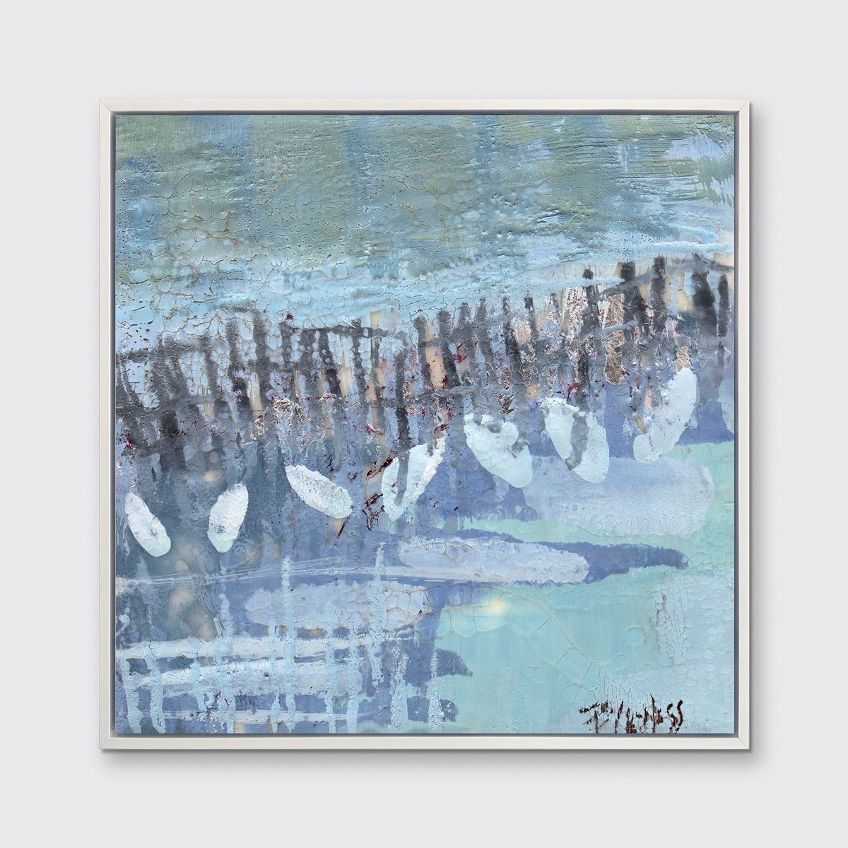 Water Front Blues - Open Edition Canvas Print