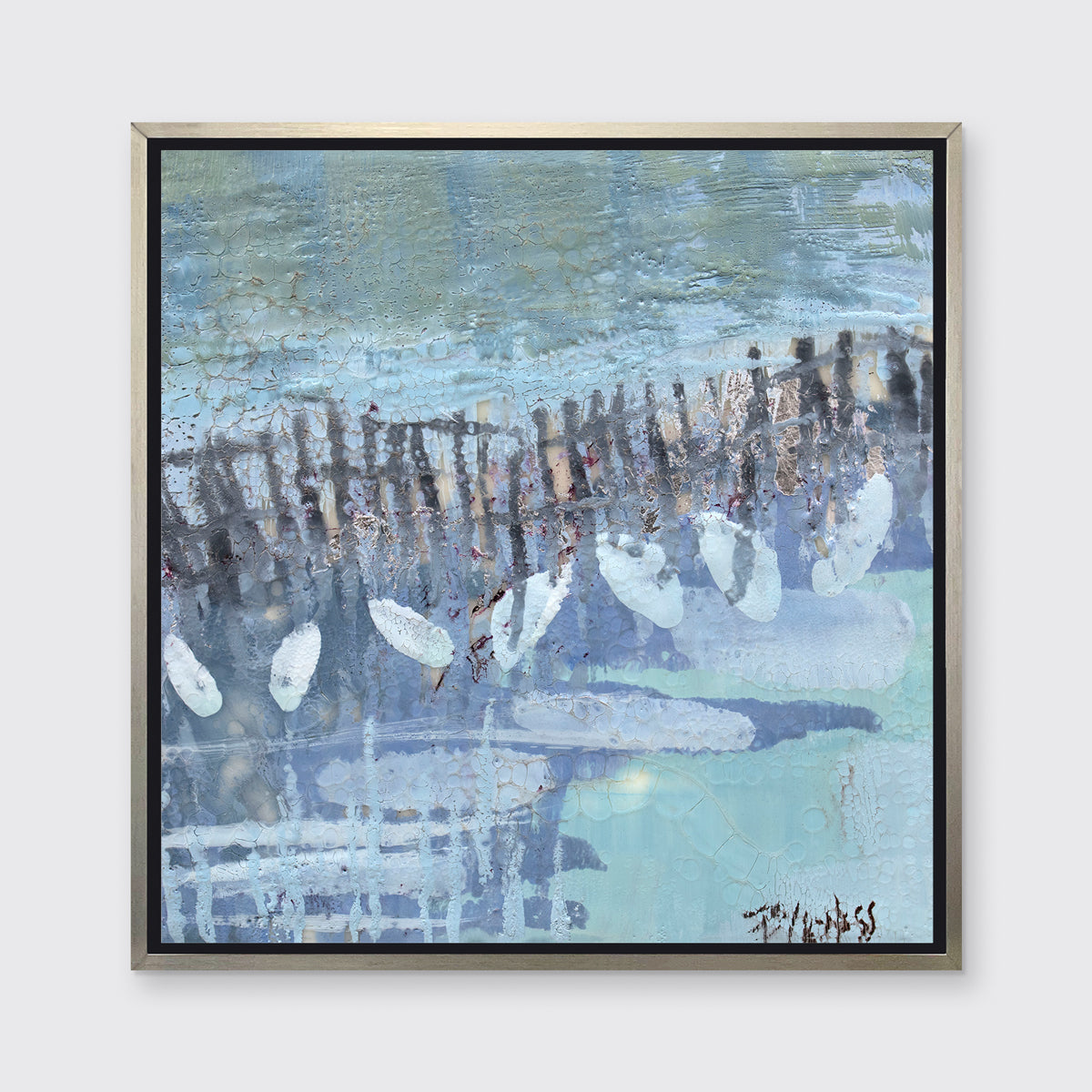 Water Front Blues - Open Edition Canvas Print