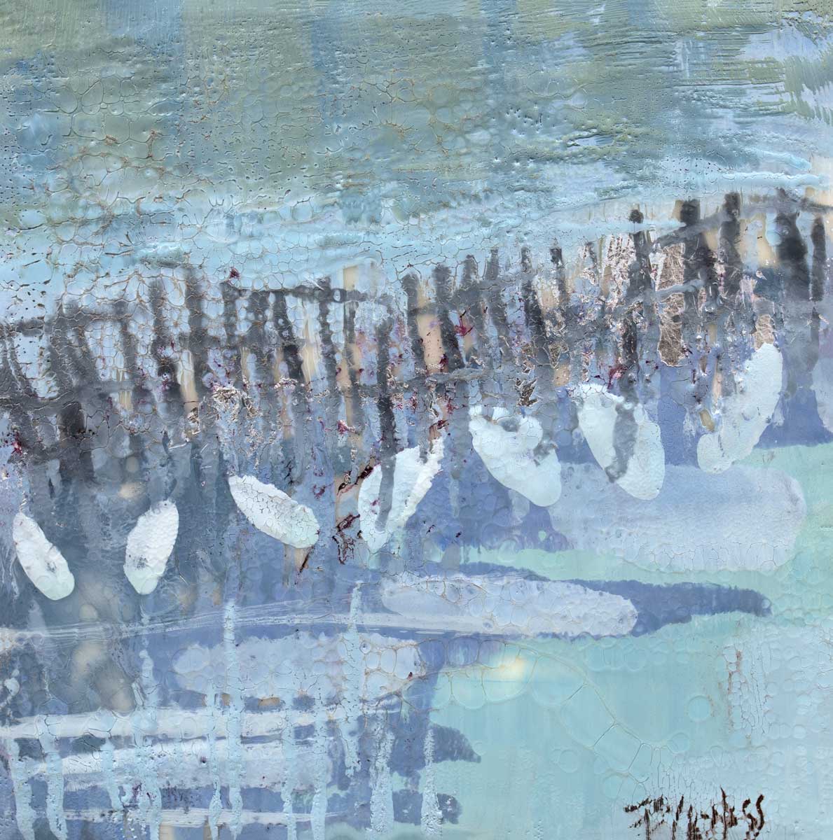 Water Front Blues - Open Edition Canvas Print