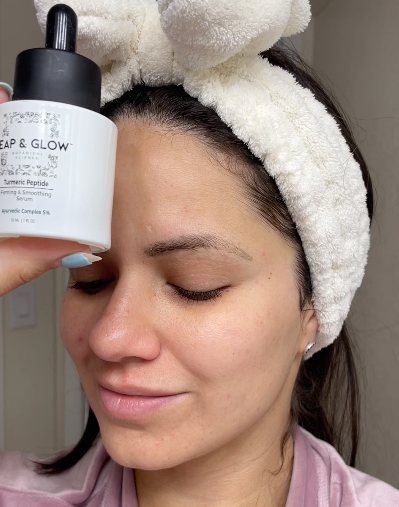 Turmeric Peptide Firming & Smoothing Serum + Ayurvedic Deep Hydrating Rejuvenation Creme