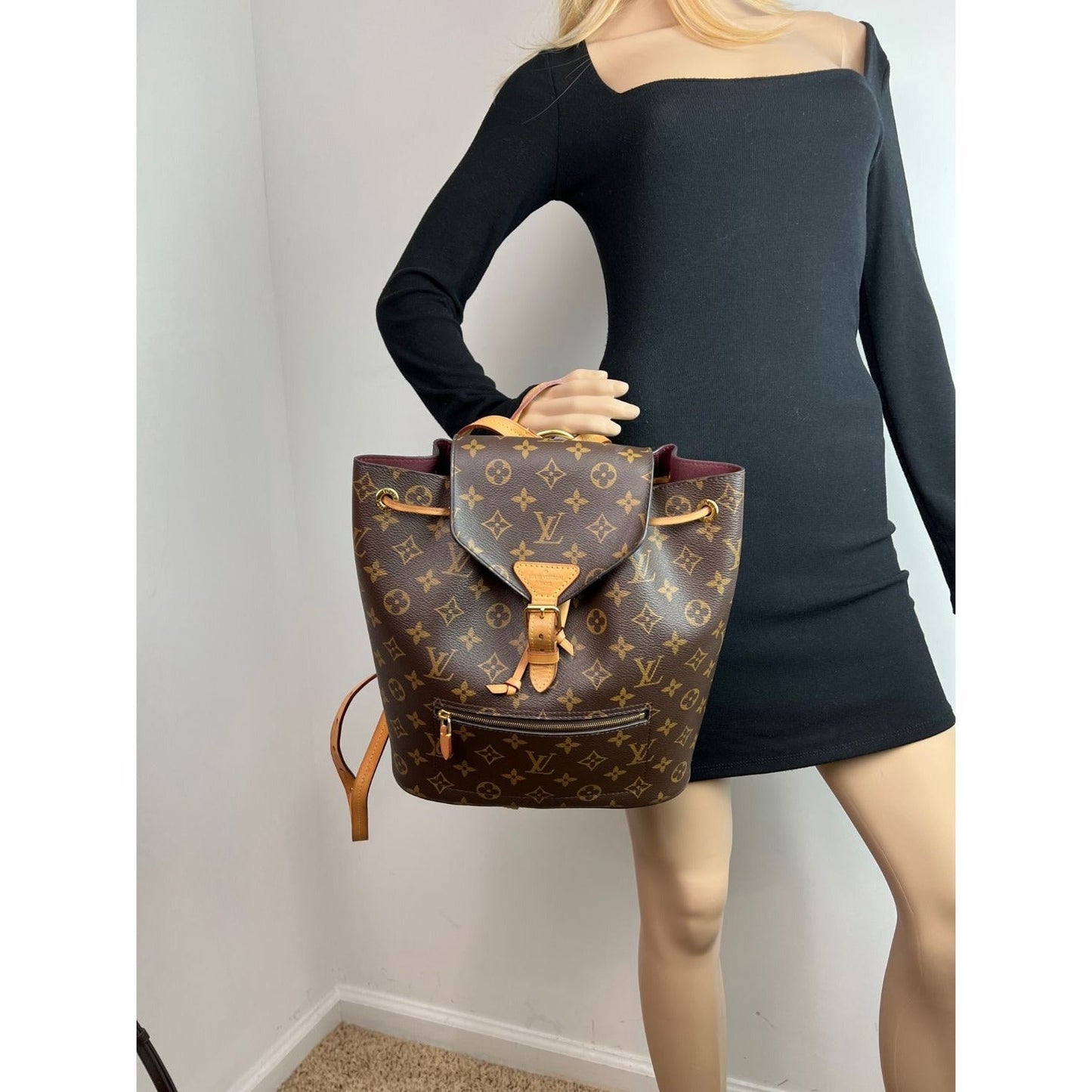 LOUIS VUITTON Montsouris NM Monogram Backpack