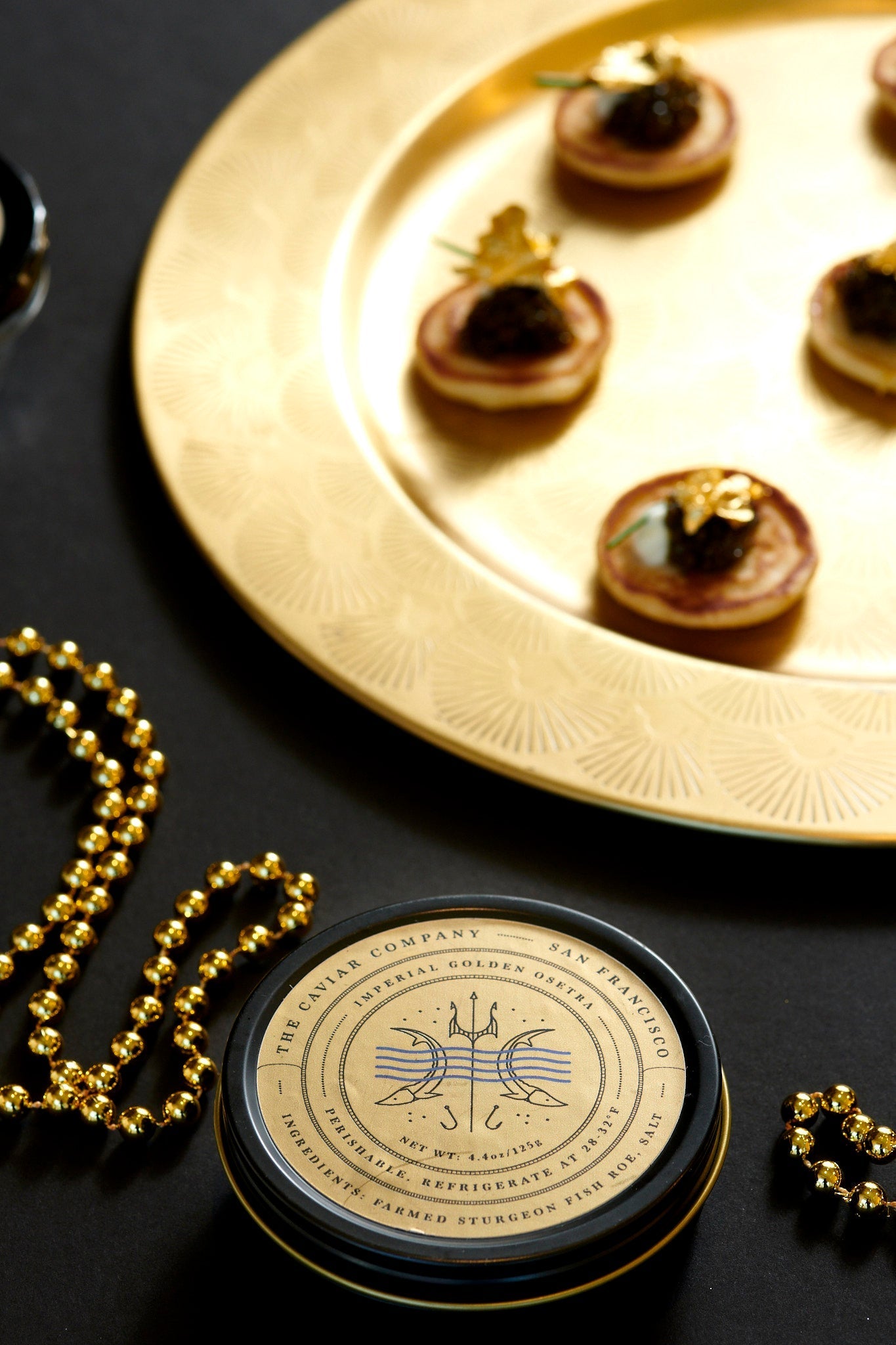 Anniversary Imperial Golden Osetra Caviar